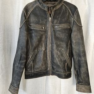 Leather Motorcycle Jacket